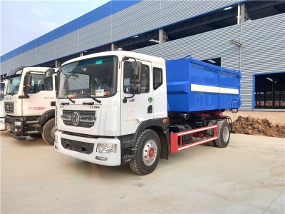 勾臂式10吨12吨污泥运输车