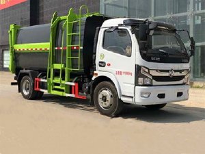 国六8方侧装压缩垃圾车